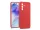 Haffner Soft szilikon tok - Samsung SM-A556 Galaxy A55 5G - piros
