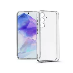   Haffner Clear Case kameravédős szilikon tok - Samsung SM-A556 Galaxy A55 5G - átlátszó