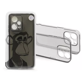   Haffner Gray Monkey szilikon tok - Xiaomi Redmi Note 12 Pro+ 5G - átlátszó