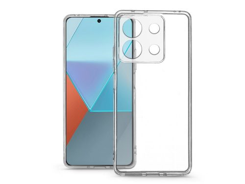 Haffner Clear Case szilikon tok - Xiaomi Redmi Note 13 Pro 5G/Poco X6 5G - átlátszó
