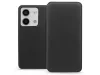 Haffner Dual Pocket Flip oldalra nyíló tok - Xiaomi Redmi Note 13 5G - fekete