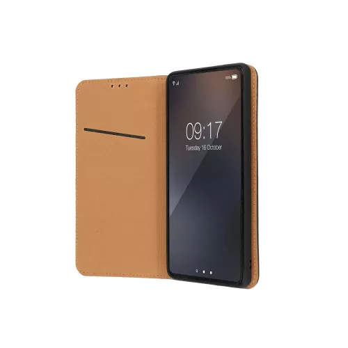 Haffner Smart Pro Flip oldalra nyíló tok - Xiaomi Redmi Note 13 4G - fekete