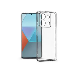   Haffner Premium Clear Case kameravédős szilikon tok - Xiaomi Redmi Note13Pro 5G/PocoX6 5G - átlátszó