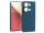 Haffner Matt szilikon tok - Xiaomi Redmi Note 13 Pro 4G - kék