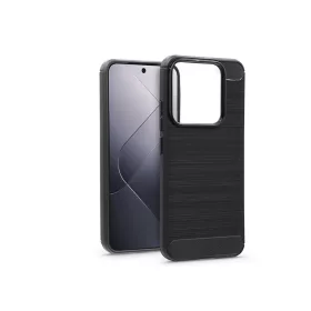 Haffner Carbon szilikon tok - Xiaomi 14 - fekete