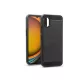 Haffner Carbon szilikon tok - Samsung SM-G556B Galaxy Xcover 7 - fekete