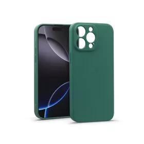 Haffner Matt szilikon tok - Apple iPhone 16 Pro - zöld