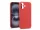 Haffner Soft szilikon tok - Apple iPhone 16 - piros