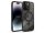 Haffner Edge Mag Cover szilikon tok - Apple iPhone 16 Pro - fekete/átlátszó
