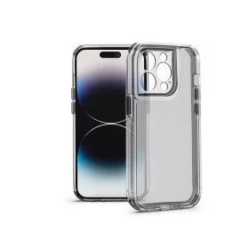   Haffner Matrix Clear kameravédős szilikon tok - Apple iPhone 14 Pro - átlátszó