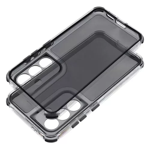 Haffner Matrix Clear kameravédős szilikon tok - Samsung SM-S928 Galaxy S24 Ultra- átlátszó