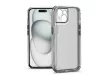 Haffner Matrix Clear kameravédős szilikon tok - Apple iPhone 15 - átlátszó