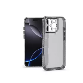   Haffner Matrix Clear kameravédős szilikon tok - Apple iPhone 16 Pro - átlátszó