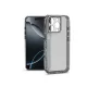 Haffner Matrix Clear kameravédős szilikon tok - Apple iPhone 16 Pro Max - átlátszó