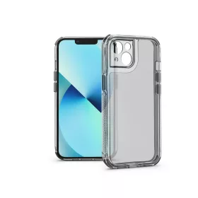   Haffner Matrix Clear kameravédős szilikon tok - Apple iPhone 13 - átlátszó
