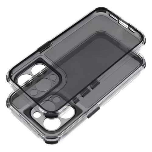 Haffner Matrix Clear kameravédős szilikon tok - Apple iPhone 13 - átlátszó