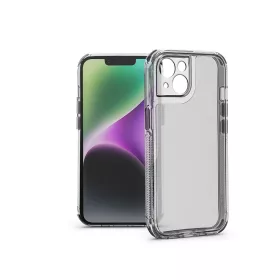   Haffner Matrix Clear kameravédős szilikon tok - Apple iPhone 14 - átlátszó