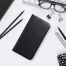  Haffner Smart Magneto Book Flip oldalra nyíló tok - Samsung SM-A165 Galaxy A16 4G/A16 5G - fekete
