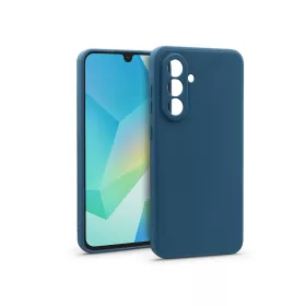   Haffner Matt szilikon tok - Samsung SM-A165 Galaxy A16 4G/A16 5G - kék