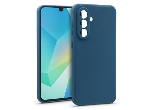 Haffner Matt szilikon tok - Samsung SM-A165 Galaxy A16 4G/A16 5G - kék