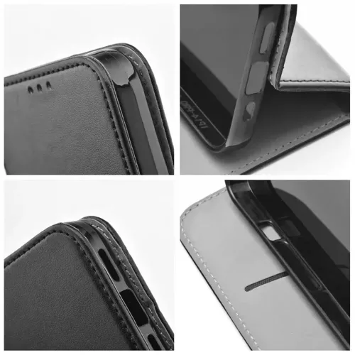 Haffner Smart Magneto Book Flip oldalra nyíló tok - Samsung SM-S938 Galaxy S25 Ultra - fekete
