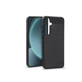   Haffner Carbon szilikon tok - Samsung SM-S931 Galaxy S25 - fekete