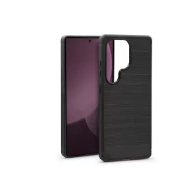   Haffner Carbon szilikon tok - Samsung SM-S938 Galaxy S25 Ultra - fekete