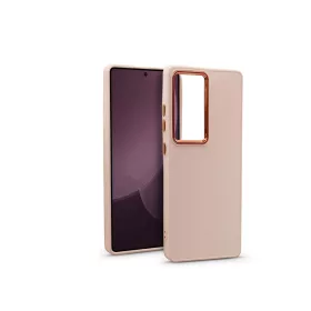   Haffner Frame szilikon tok - Samsung SM-S938 Galaxy S25 Ultra - pink
