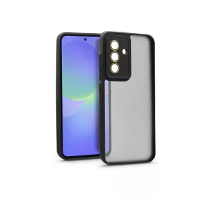   Haffner Variete tok kameravédő lencsevédő üveggel - Samsung SM-A366 Galaxy A36 5G - fekete