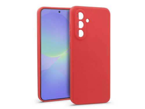 Haffner Soft szilikon tok - Samsung SM-A366 Galaxy A36 5G - piros
