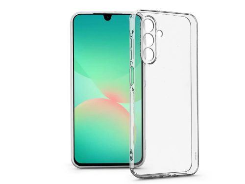 Haffner Clear Case kameravédős szilikon tok - Samsung SM-A266 Galaxy A26 5G -   átlátszó