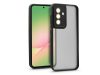 Haffner Variete tok kameravédő lencsevédő üveggel - Samsung SM-A566 Galaxy A56 5G - fekete
