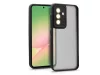 Haffner Variete tok kameravédő lencsevédő üveggel - Samsung SM-A566 Galaxy A56 5G - fekete