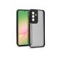 Haffner Variete tok kameravédő lencsevédő üveggel - Samsung SM-A566 Galaxy A56 5G - fekete