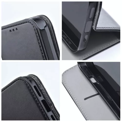 Haffner Smart Magneto Book Flip oldalra nyíló tok - Samsung Galaxy A26 - fekete