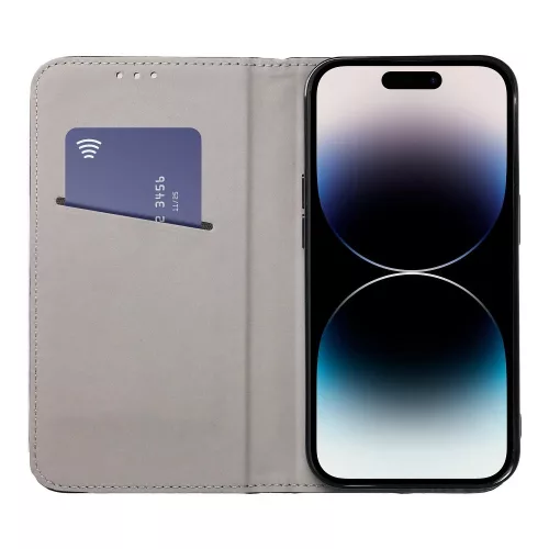 Haffner Smart Magneto Book Flip oldalra nyíló tok - Samsung Galaxy A26 - fekete