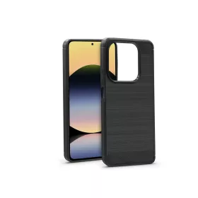   Haffner Carbon szilikon tok - Xiaomi Redmi Note 14 5G - fekete