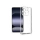 Haffner Clear Case kameravédős szilikon tok - Xiaomi Redmi Note 14 4G/Note 14 5G- átlátszó