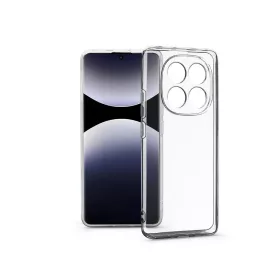   Haffner Clear Case kameravédős szilikon tok - Xiaomi Redmi Note 14 Pro 5G/Note 14 Pro+ 5G - átlátszó