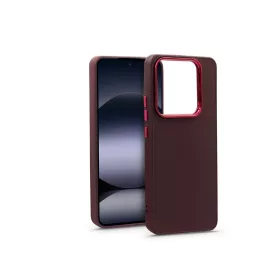   Haffner Frame szilikon tok - Xiaomi Redmi Note 14 5G - bíbor