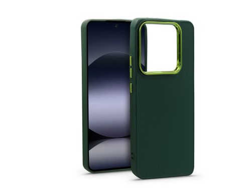 Haffner Frame szilikon tok - Xiaomi Redmi Note 14 5G - zöld