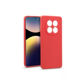   Haffner Soft szilikon tok - Xiaomi Redmi Note 14 Pro 4G - piros