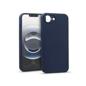 Haffner Matt szilikon tok - Apple iPhone 16e/17e - kék