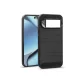 Haffner Carbon szilikon tok - Google Pixel 10 / 10 Pro - fekete