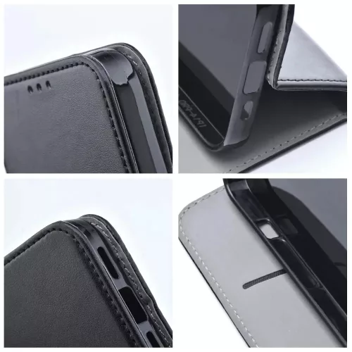 Haffner Smart Magneto Book Flip oldalra nyíló tok - Samsung Galaxy A17 4G/A17 5G/A18 - fekete