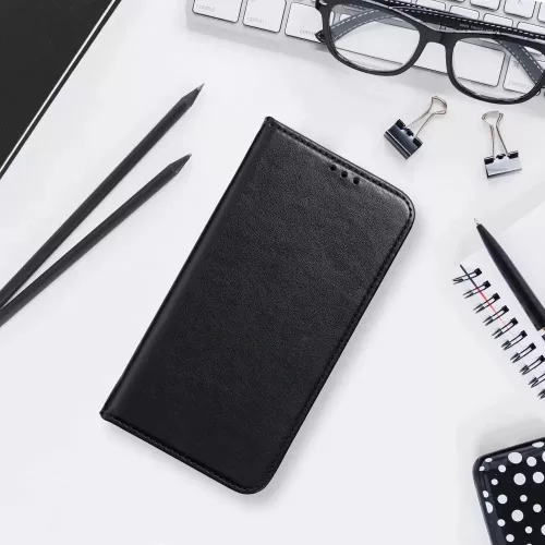 Haffner Smart Magneto Book Flip oldalra nyíló tok - Samsung Galaxy A17 4G/A17 5G/A18 - fekete