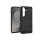 Haffner Carbon szilikon tok - Samsung SM-S942 Galaxy S26 - fekete