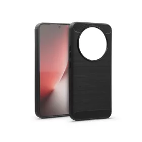 Haffner Carbon szilikon tok - Honor Magic8 Lite - fekete