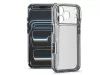 Haffner Matrix Clear kameravédős szilikon tok - Apple iPhone 17 Pro - átlátszó
