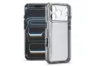 Haffner Matrix Clear kameravédős szilikon tok - Apple iPhone 17 Pro Max - átlátszó